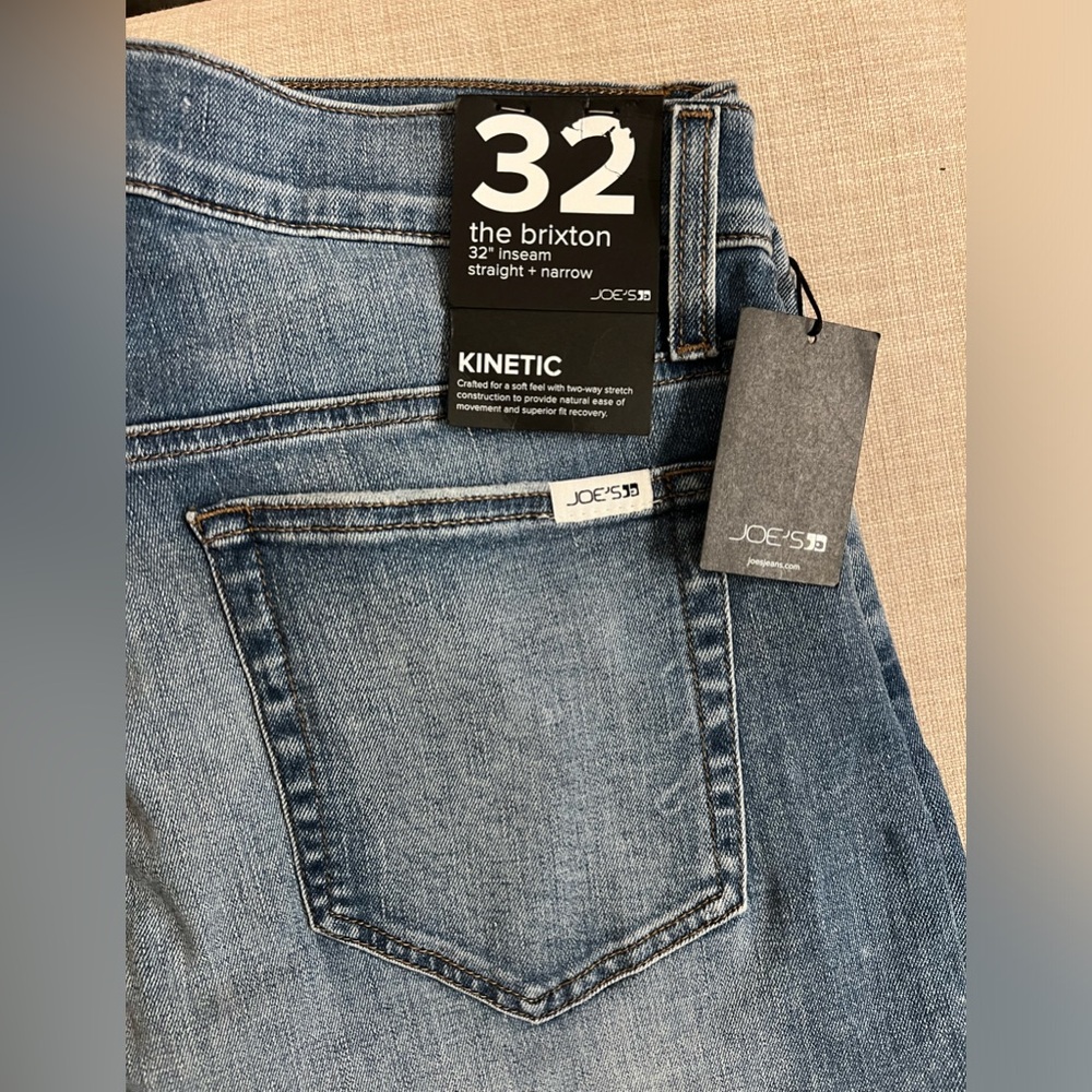 Joe Jeans Brixton Kinetic Straight Cut Lightwash